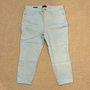 Talbots Blue Ankle Cropped Jeans